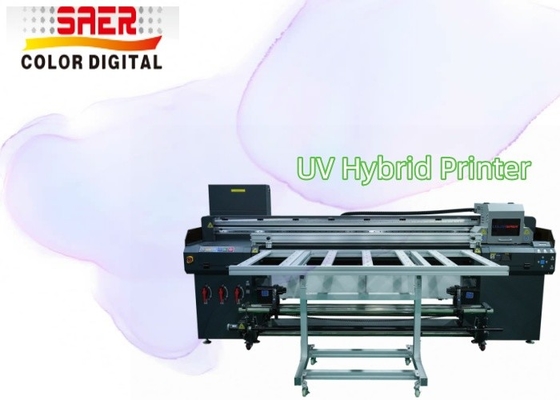 Shanghai Supplier Roll To Roll And Flatbed UV Hybrid Printer Indoor & Outdoor Digital Printing Machine