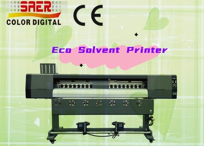 Large Format Eco Solvent Printer For Flex Banner Printer Banner Printing Machine