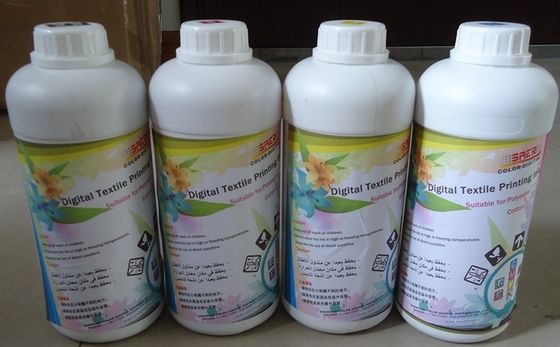 Cmyk 1l mỗi chai mực in thăng hoa cho giấy, một ít khói