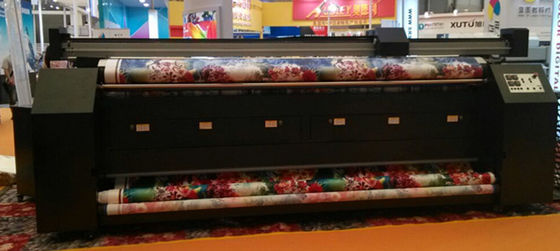 Máy in thăng hoa vải gương 3.2M để làm cờ trong nhà &amp; ngoài trời