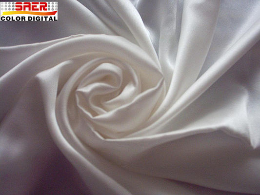 Trắng Satin Polyester kỹ thuật số in vải trang trí nhà