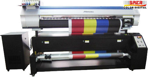 Trực tiếp ra Mimaki máy in thăng hoa nóng cho vải