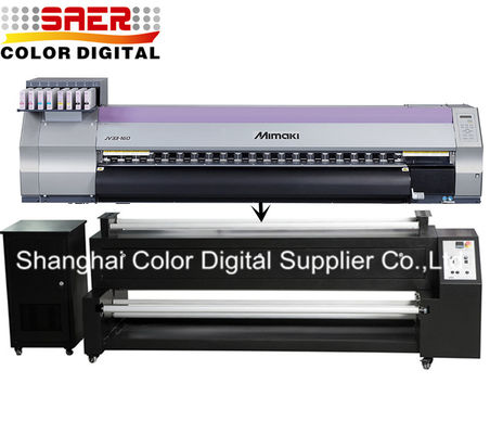 Máy in dệt Mimaki in phun kỹ thuật số 1.6M cho cờ quảng cáo