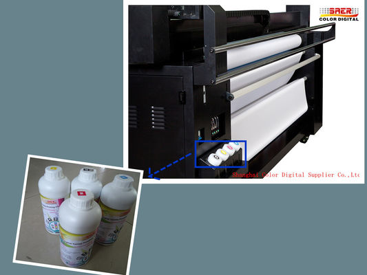 Máy in vải nhân đôi bốn màu 380V cuộn để cuộn