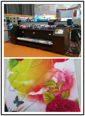Vải polyester trực tiếp Plotter Sắc tố thăng hoa Cotton