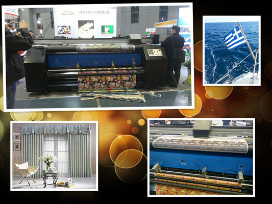 Máy in phun loại 1440dpi Máy in Epson tốc độ cao Đường kính cuộn 3 inch