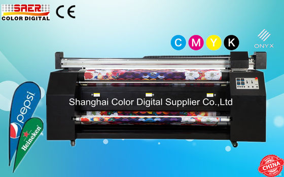 Máy in biểu ngữ kỹ thuật số đứng Máy in vải Epson Đầu máy in trong nhà ngoài trời