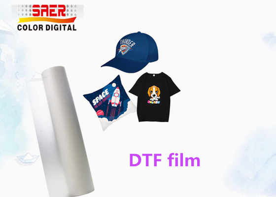 Màng PET DTF trong suốt 0,075mm cho máy in phun kỹ thuật số