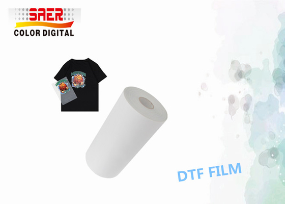 Phim chuyển DTF trong suốt / Phim in dập nóng 0,6 X 100m