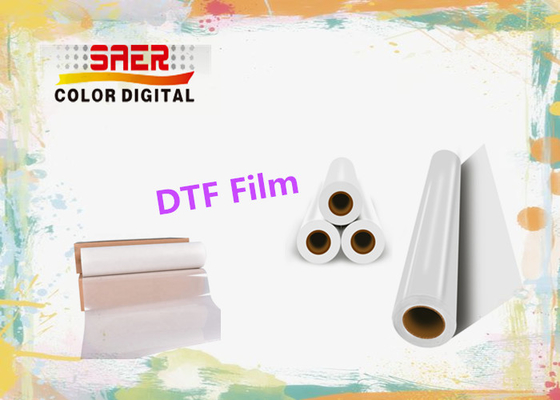 Phim chuyển DTF trong suốt bóc nóng để in 100m