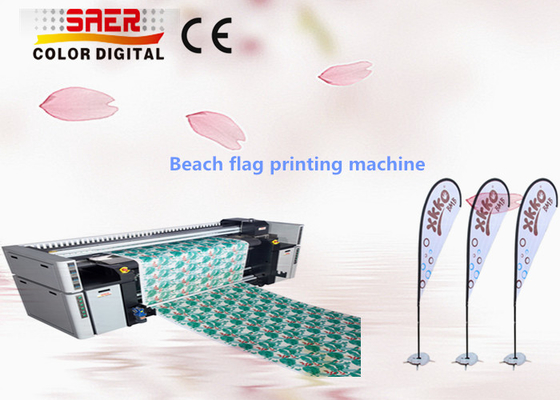 Máy in dệt kỹ thuật số DPI cao Máy in cờ giọt nước