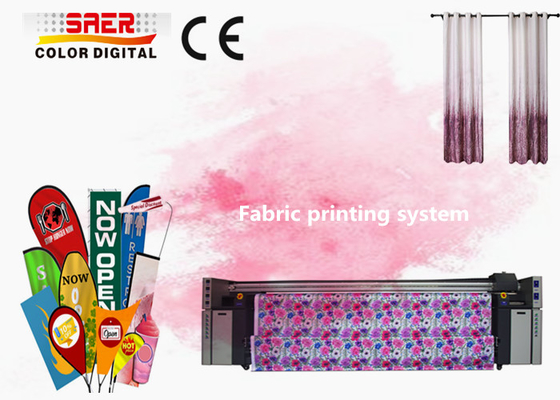 Máy in vải rèm / giấy dán tường Độ phân giải 1800DPI