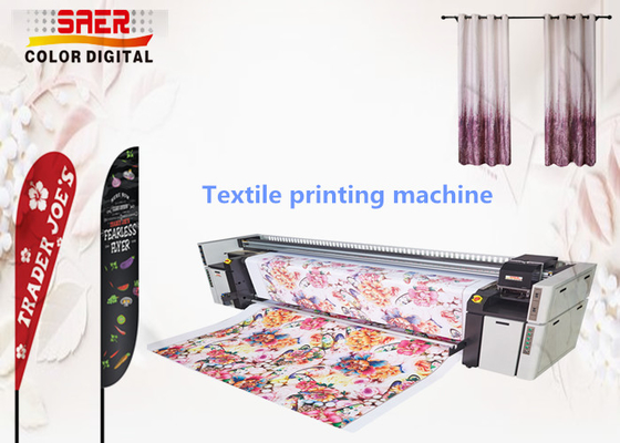 Máy in vải kỹ thuật số CMYK in trực tiếp trên vật liệu dệt