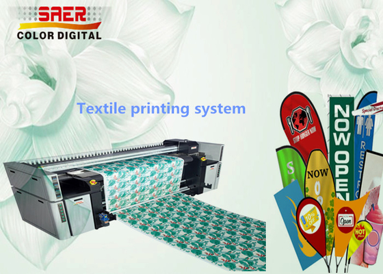 Máy in vải kỹ thuật số CMYK in trực tiếp trên vật liệu dệt