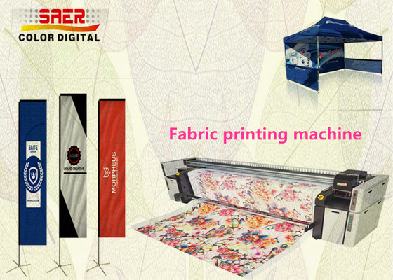 Máy in Sublimation tốc độ cao định dạng lớn 4 đầu độ phân giải 1400dpi