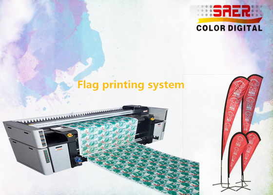 Máy in dệt kim loại kỹ thuật số định dạng rộng với CMYK kép