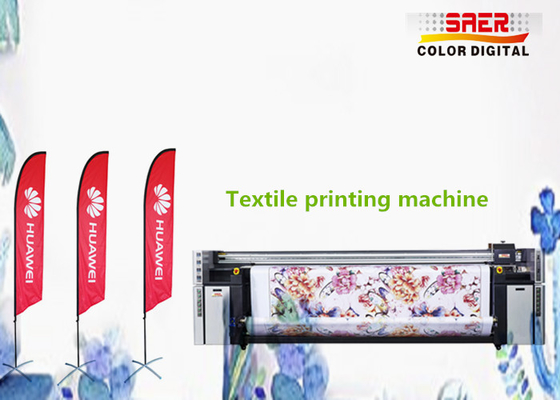 Máy in sublimation vải bàn SAER / Máy in vải ô