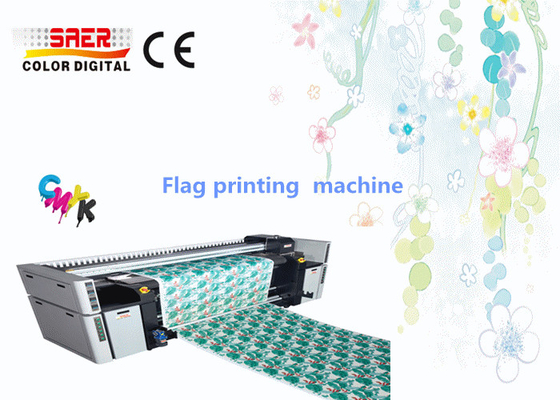 Máy in sublimation vải bàn SAER / Máy in vải ô