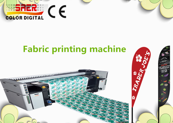 Máy in sublimation nhuộm vải kỹ thuật số với hệ thống hấp thụ