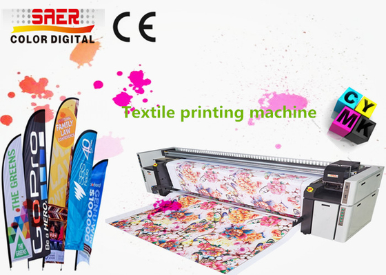 Máy in sublimation nhuộm vải kỹ thuật số với hệ thống hấp thụ