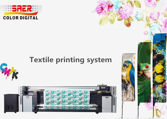 Máy in sublimation đa màu SAER cho vải polyester