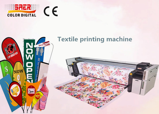 Máy in sublimation màu máy in kỹ thuật số với đầu in DPI cao