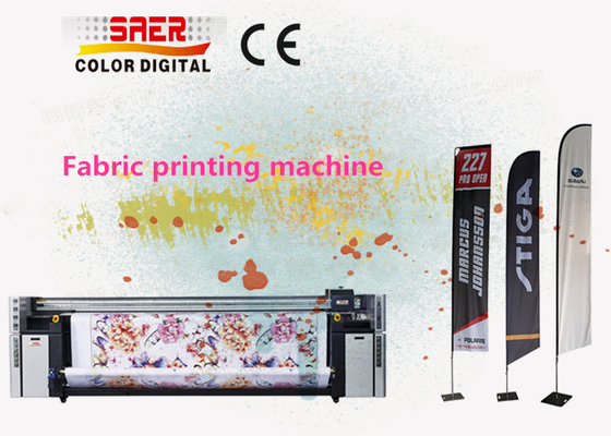 SAER Máy in dệt may với máy sưởi cố định tất cả trong một máy