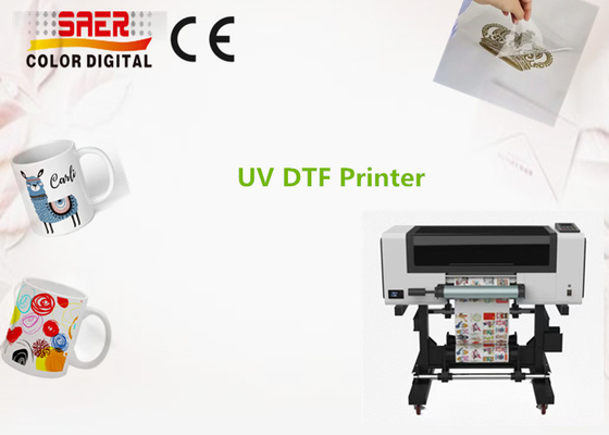 Máy in nhãn UV DTF 30cm / A3 UV DTF In ấn nhãn AB Film UV Ink Printer