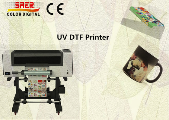 Máy in nhãn UV DTF 30cm / A3 UV DTF In ấn nhãn AB Film UV Ink Printer