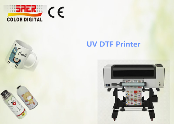 Roll To Roll UV DTF Printer PET A B phim làm logo in UV DTF chuyển nhãn dán