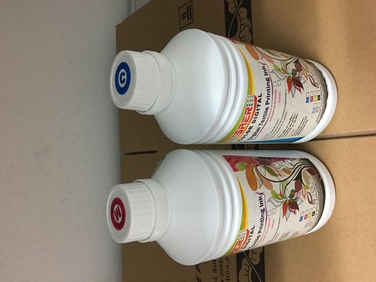 Mực in kỹ thuật số Cyan Magenta màu vàng đen / Mực nhuộm thăng hoa CMYK