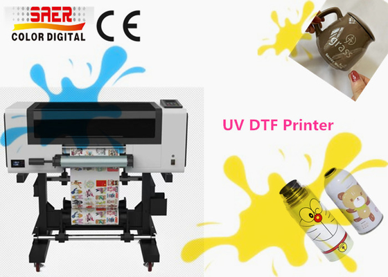 Máy in UV DTF với sơn sơn cho vỏ điện thoại / quà tặng / ảnh / bóng / kim loại / nhựa / da / in cốc