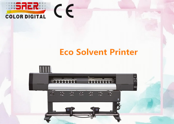 Máy in dung môi Máy in CMYK Flex Banner Eco Solvent