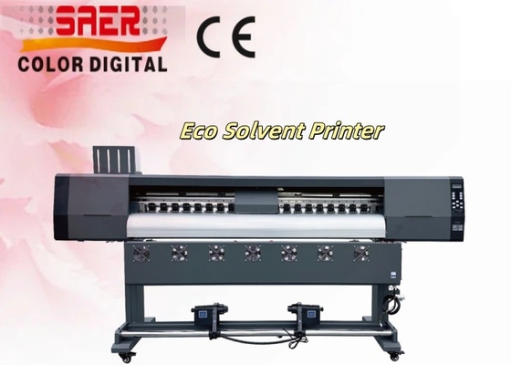 Máy in tia mực môi trường trong nhà ngoài trời công nghiệp định dạng lớn Vinyl Sticker Banner Plotter