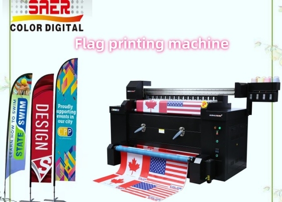 Flag Fabric Banner Roll Inkjet Sublimation Digital Printing Plotter Máy in lớn
