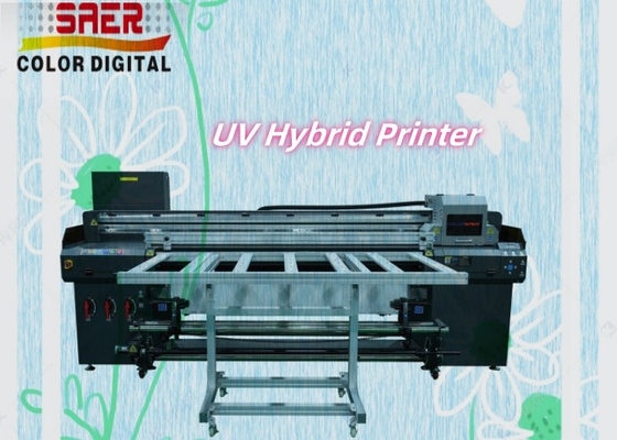 Máy in UV lai cho vật liệu phẳng và cuộn Máy in UV lai nhanh