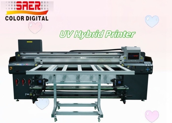 Máy in UV lai cho vật liệu phẳng và cuộn Máy in UV lai nhanh