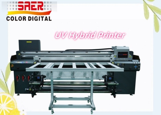 Máy in UV Hybrid Flatbed And Roll To Roll với độ phân giải cao