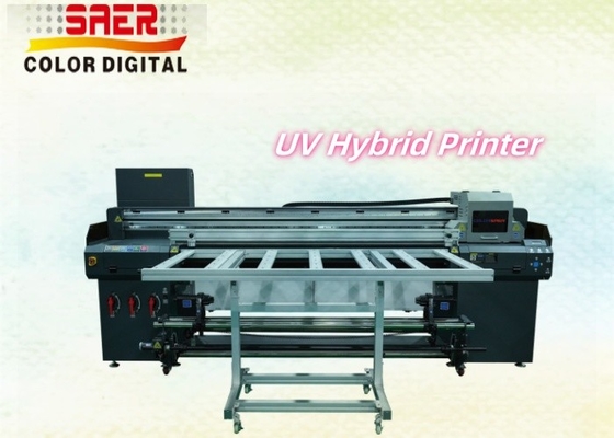 Máy in UV Hybrid Flatbed And Roll To Roll với độ phân giải cao