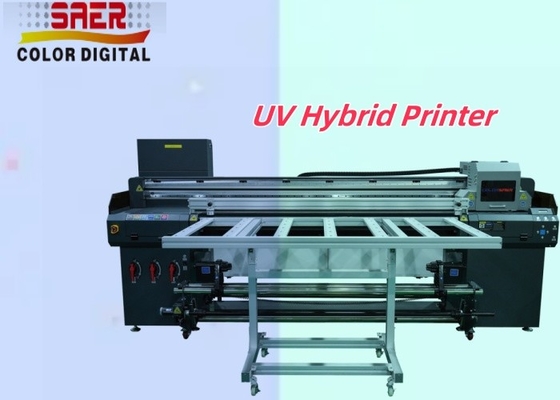 UV Hybrid Roll To Roll And Flatbed UV Printer Factory trực tiếp in UV lai lớn