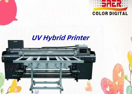 UV Hybrid Roll To Roll And Flatbed UV Printer Factory trực tiếp in UV lai lớn