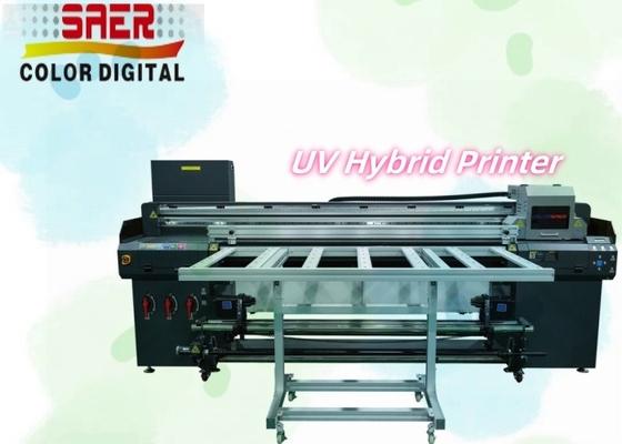 Máy in đa chức năng Roll To Roll và Flatbed All-in-one UV Hybrid