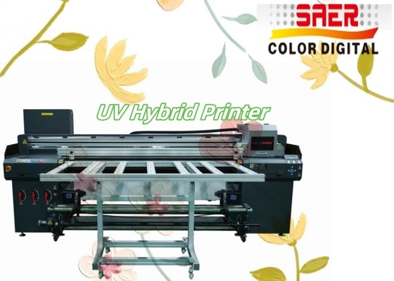 Máy in đa chức năng Roll To Roll và Flatbed All-in-one UV Hybrid