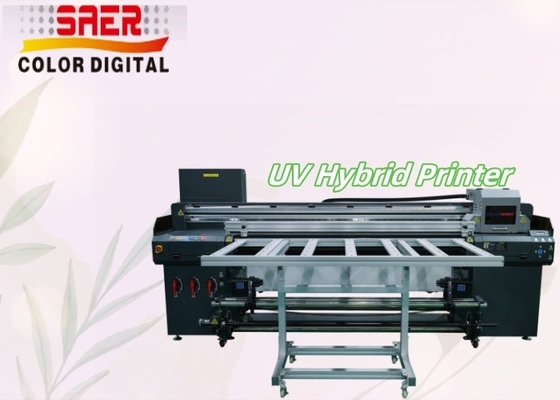 Roll to Roll And Flatbed UV Hybrid Printer thân thiện với sản phẩm