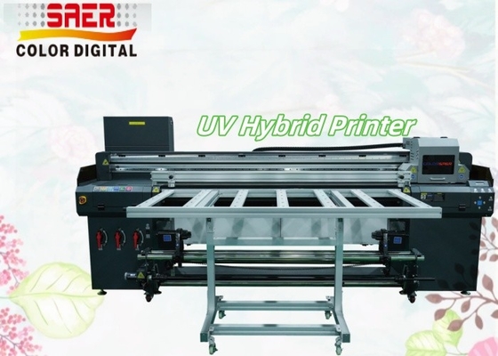 SAER UV Plotter Đầu in độ phân giải cao định dạng rộng Roll to Roll và máy in lai UV Flatbed