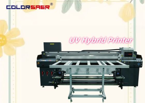 Shanghai Factory Direct Sale 2400 dpi UV Plotter Flatbed và Roll để cuộn máy in lai UV