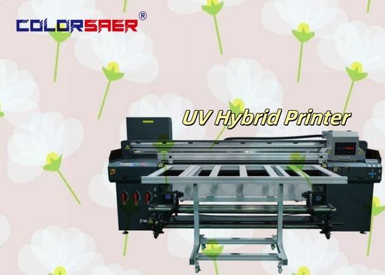 Digital 180cm thiết kế mới UV plotter Roll to roll và Flatbed UV Hybrid Printer