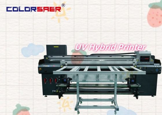 Giá nhà máy 6FT UV Flatbed và Roll để cuộn Máy in lai với dây chuyền vận chuyển cho sản xuất công nghiệp liên tục