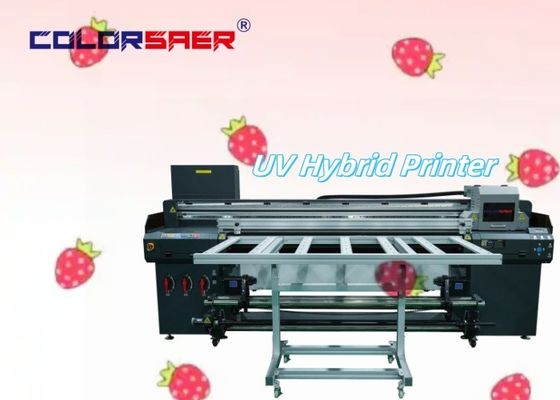 Giá nhà máy 6FT UV Flatbed và Roll để cuộn Máy in lai với dây chuyền vận chuyển cho sản xuất công nghiệp liên tục