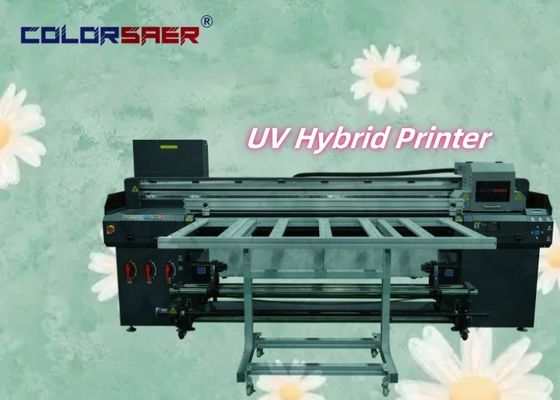 Color Digital Fast Speed UV Printer Flatbed & Roll To Roll Máy in lai UV